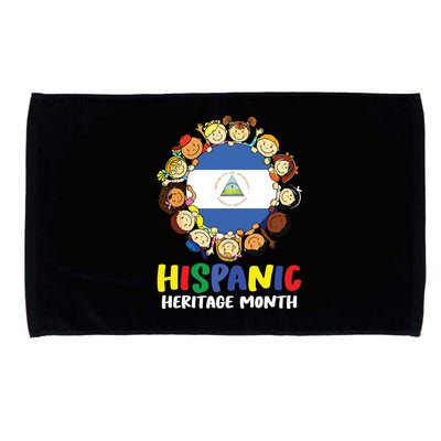 Hispanic Heritage Month Nicaragua Microfiber Hand Towel