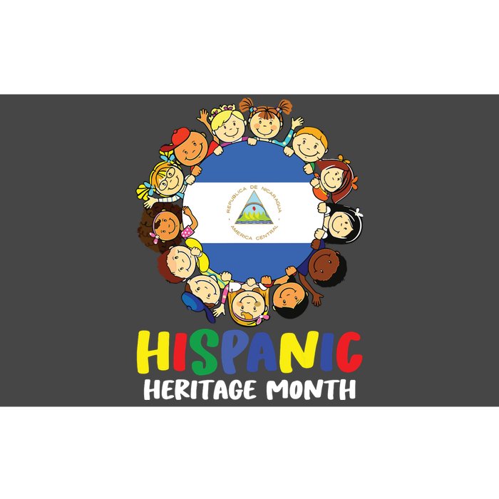 Hispanic Heritage Month Nicaragua Bumper Sticker