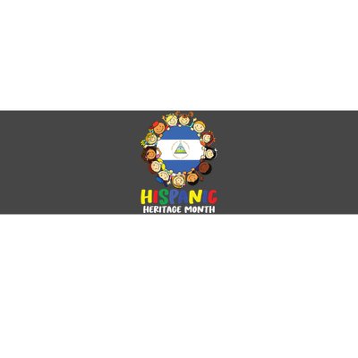 Hispanic Heritage Month Nicaragua Bumper Sticker