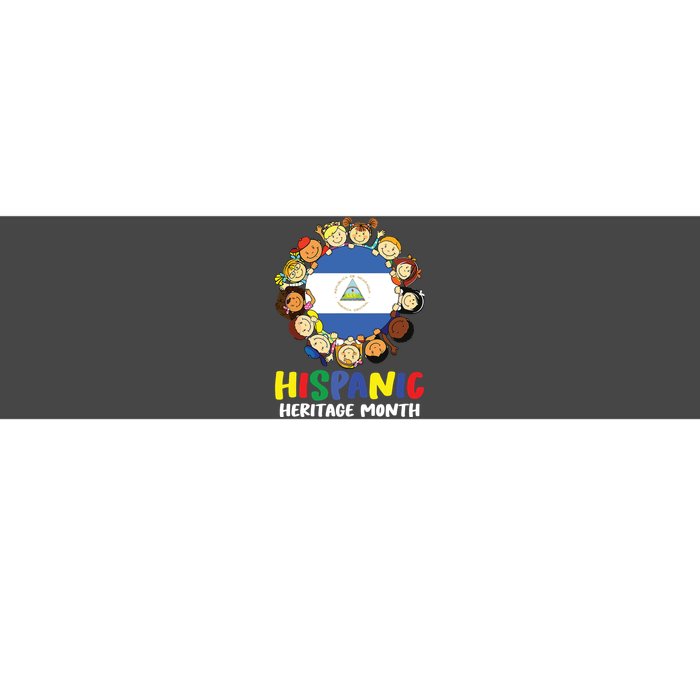 Hispanic Heritage Month Nicaragua Bumper Sticker