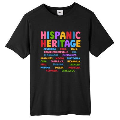 Hispanic Heritage Month Tall Fusion ChromaSoft Performance T-Shirt