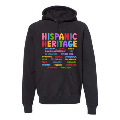 Hispanic Heritage Month Premium Hoodie