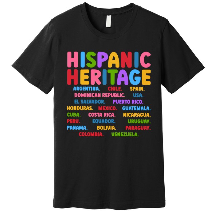 Hispanic Heritage Month Premium T-Shirt