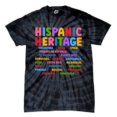 Hispanic Heritage Month Tie-Dye T-Shirt