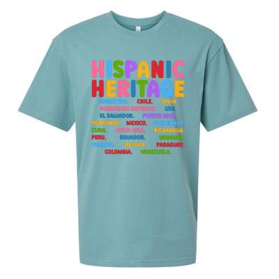 Hispanic Heritage Month Sueded Cloud Jersey T-Shirt