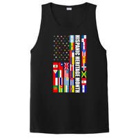 Hispanic Heritage Month Countries United Flag PosiCharge Competitor Tank