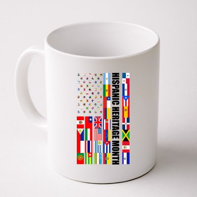 Hispanic Heritage Month Countries United Flag Coffee Mug