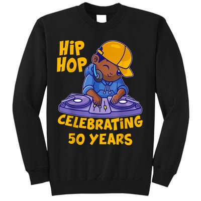Hip Hop Music 50th Anniversary Black History DJ Dance Rapper Sweatshirt