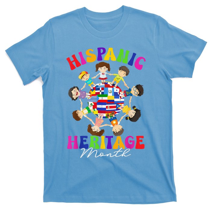 Hispanic Heritage Month All Latin Countries T-Shirt