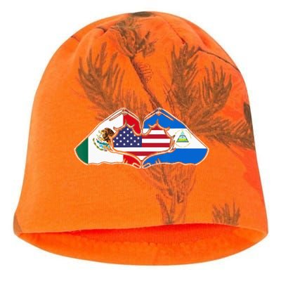 Heart Hands Mexico Nicaragua And The USA. Kati - Camo Knit Beanie