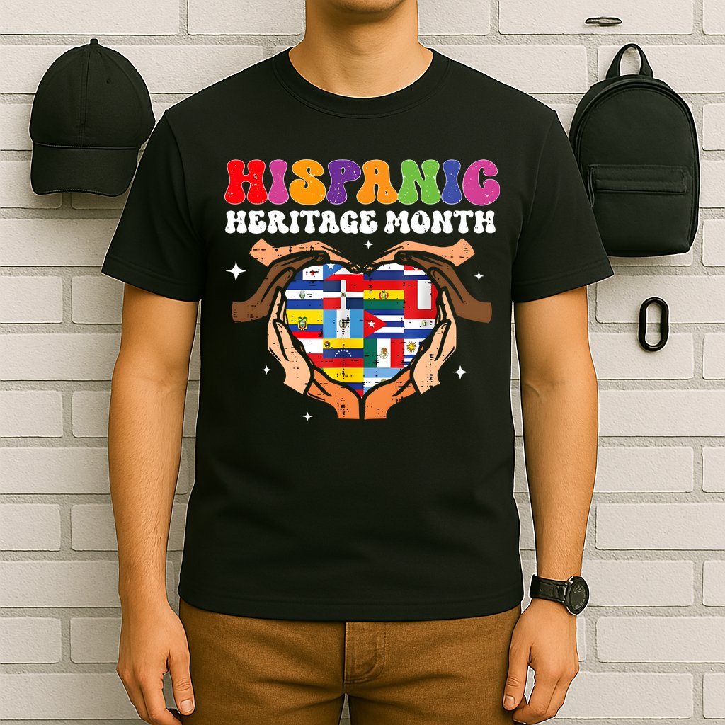 Hispanic Heritage Month Matching Team Gift Idea T-Shirt