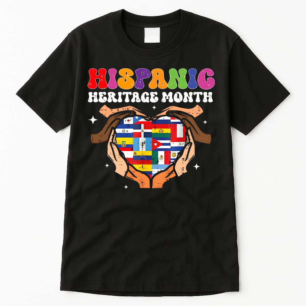 Hispanic Heritage Month Matching Team Gift Idea Tall T-Shirt