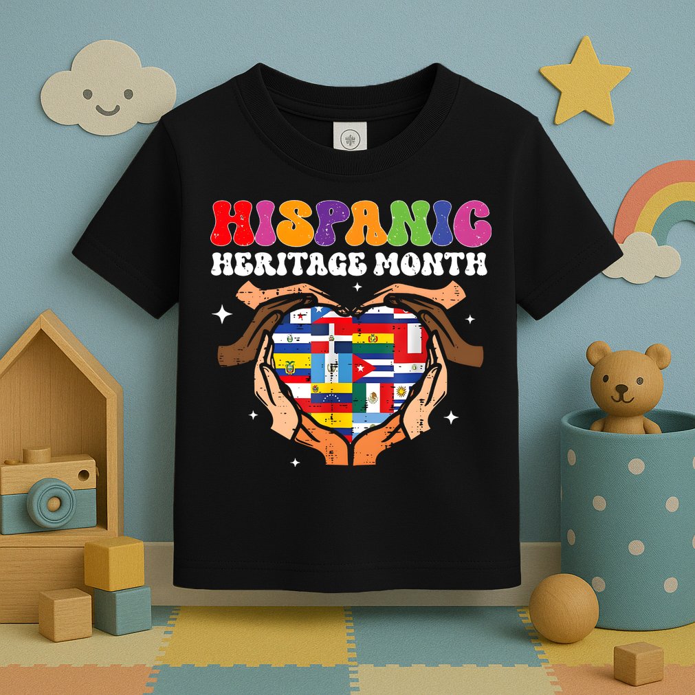 Hispanic Heritage Month Matching Team Gift Idea Toddler T-Shirt