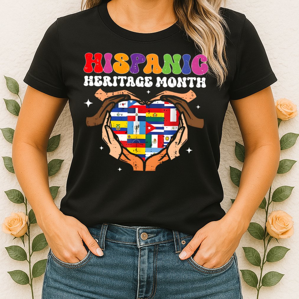 Hispanic Heritage Month Matching Team Gift Idea Womens T-Shirt