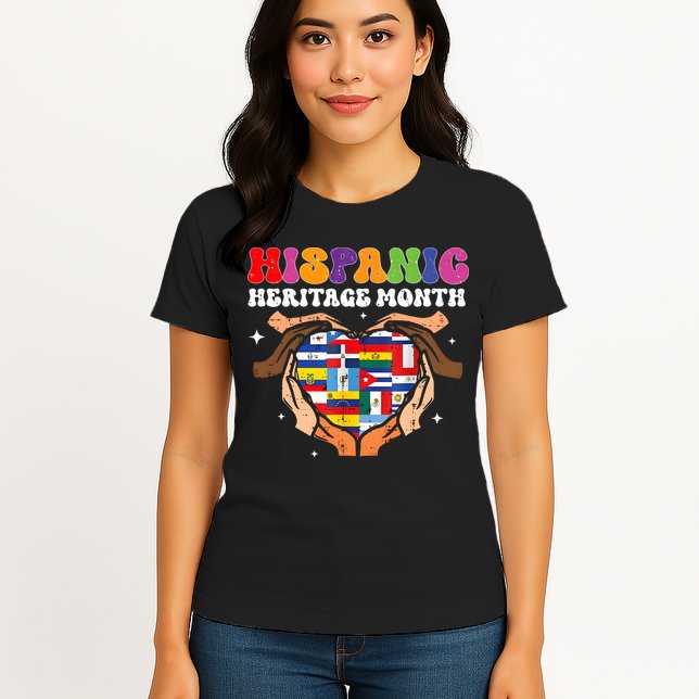 Hispanic Heritage Month Matching Team Gift Idea Womens T-Shirt