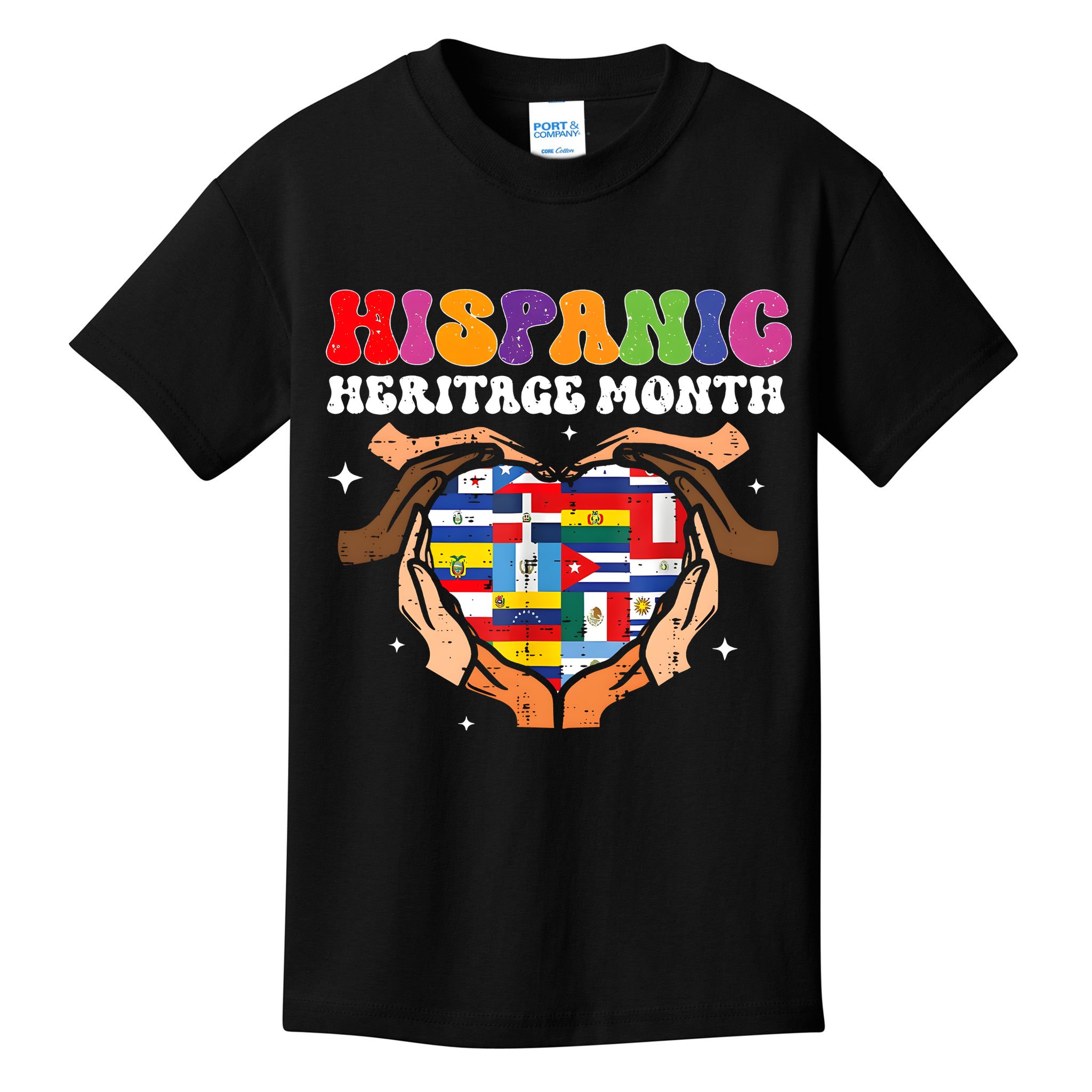 Hispanic Heritage Month Matching Team Gift Idea Kids T-Shirt
