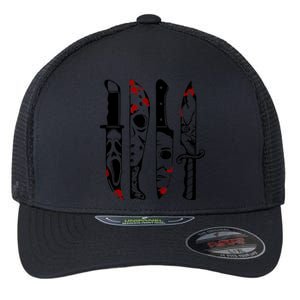 Halloween Horror Movie Characters Flexfit Unipanel Trucker Cap