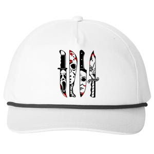 Halloween Horror Movie Characters Snapback Five-Panel Rope Hat