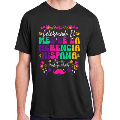 Hispanic Heritage Month Mes De La Herencia Hispana Adult ChromaSoft Performance T-Shirt