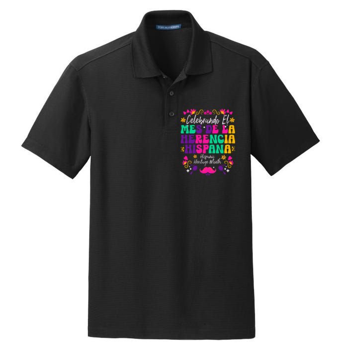 Hispanic Heritage Month Mes De La Herencia Hispana Dry Zone Grid Polo