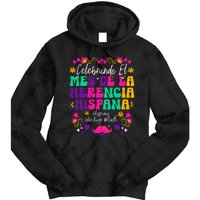 Hispanic Heritage Month Mes De La Herencia Hispana Tie Dye Hoodie