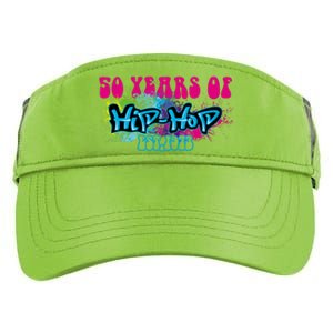 Hip Hop Music 50th Anniversary Rap Music Adult Drive Performance Visor