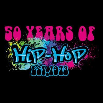 Hip Hop Music 50th Anniversary Rap Music T-Shirt
