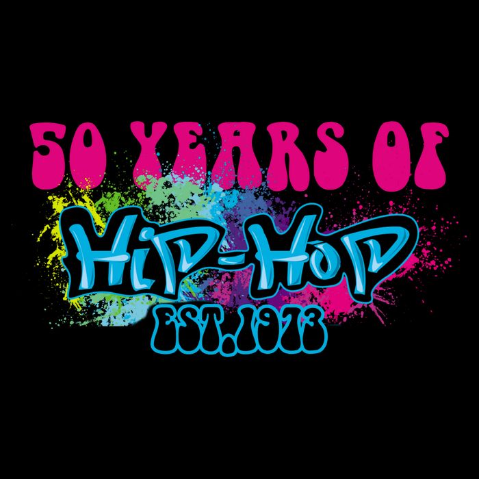 Hip Hop Music 50th Anniversary Rap Music Button