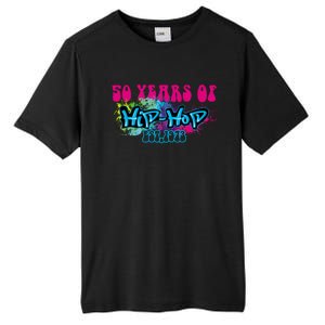 Hip Hop Music 50th Anniversary Rap Music Tall Fusion ChromaSoft Performance T-Shirt