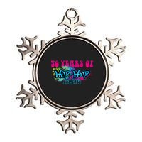 Hip Hop Music 50th Anniversary Rap Music Metallic Star Ornament