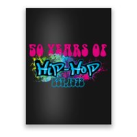 Hip Hop Music 50th Anniversary Rap Music Poster