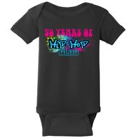 Hip Hop Music 50th Anniversary Rap Music Baby Bodysuit