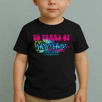 Hip Hop Music 50th Anniversary Rap Music Toddler T-Shirt