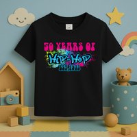 Hip Hop Music 50th Anniversary Rap Music Toddler T-Shirt