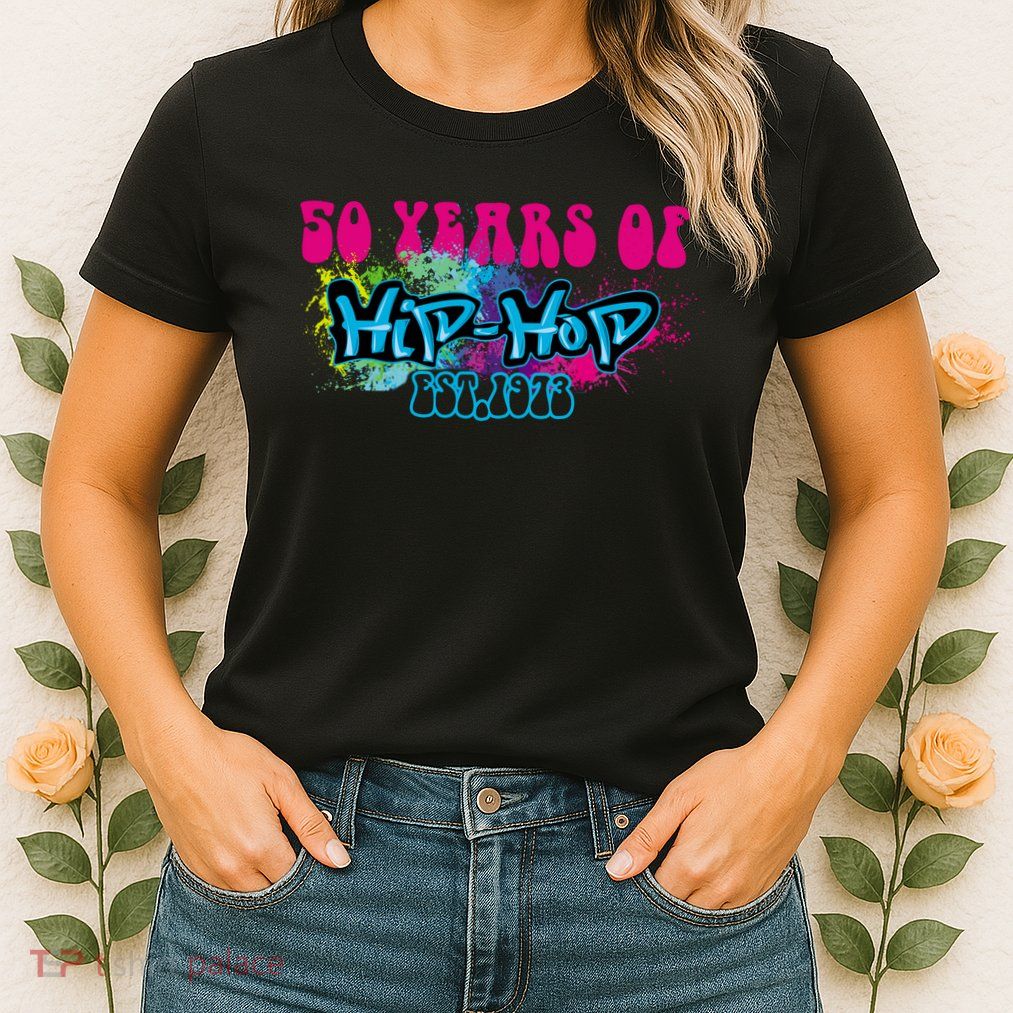 Hip Hop Music 50th Anniversary Rap Music Women's T-Shirt