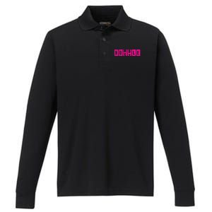 Hustle Humble Motivational Odometer Inspirational Performance Long Sleeve Polo