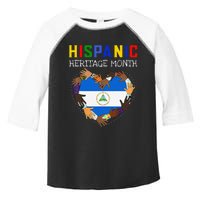 Hispanic Heritage Month Nicaragua Gift Toddler Fine Jersey T-Shirt