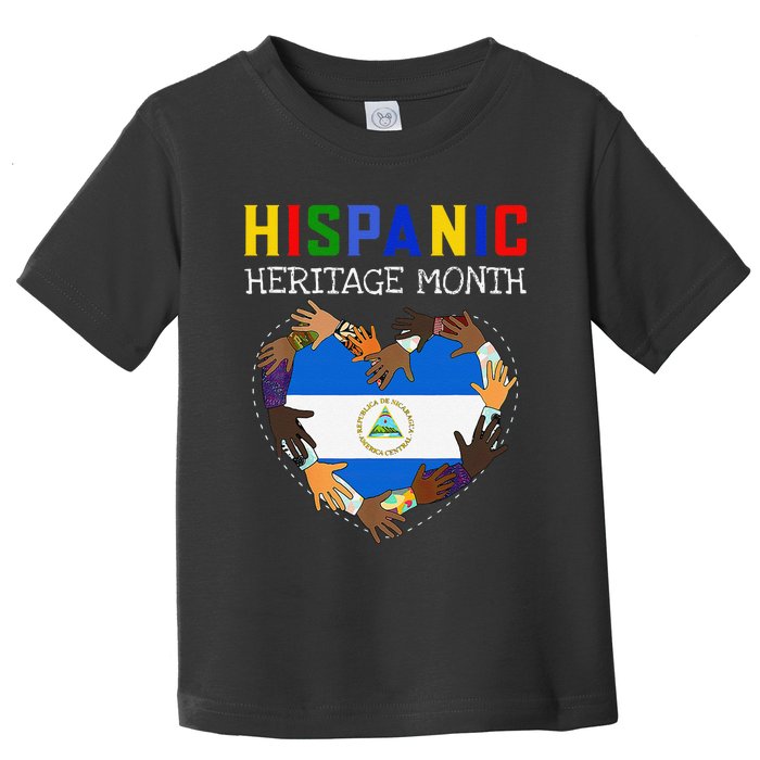 Hispanic Heritage Month Nicaragua Gift Toddler T-Shirt