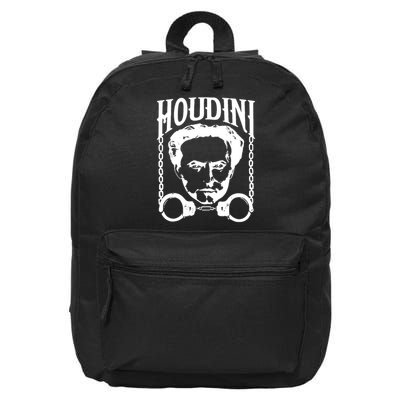 Harry Houdini Magician Harry Houdini Las Vegas Shirt Circus Freak 16 in Basic Backpack