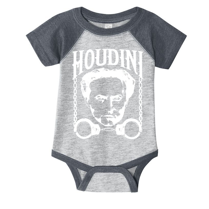 Harry Houdini Magician Harry Houdini Las Vegas Shirt Circus Freak Infant Baby Jersey Bodysuit