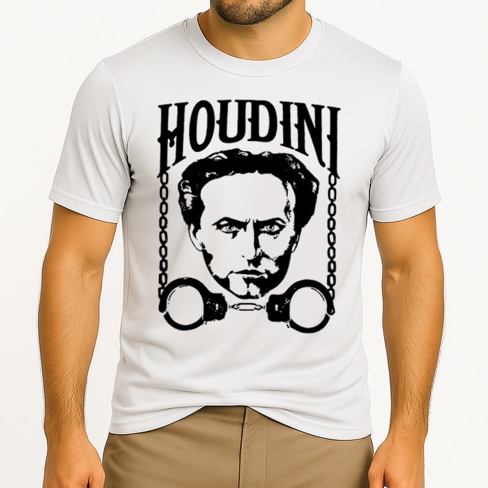 Harry Houdini Magician Harry Houdini Las Vegas Shirt Circus Freak Cooling Performance Crew T-Shirt