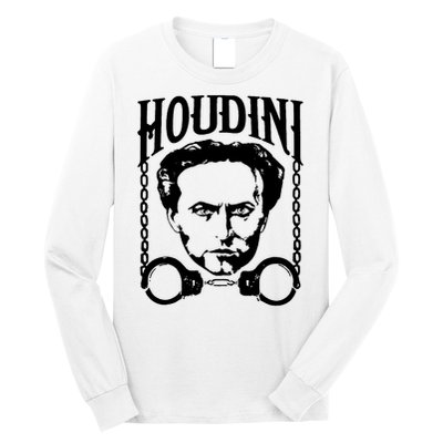 Harry Houdini Magician Harry Houdini Las Vegas Shirt Circus Freak Long Sleeve Shirt