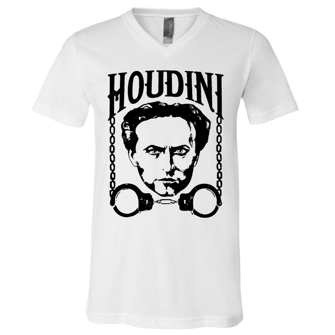 Harry Houdini Magician Harry Houdini Las Vegas Shirt Circus Freak V-Neck T-Shirt