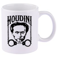 Harry Houdini Magician Harry Houdini Las Vegas Shirt Circus Freak 11oz C Handle Ceramic Mug