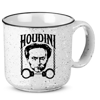 Harry Houdini Magician Harry Houdini Las Vegas Shirt Circus Freak 15oz Campfire Ceramic Mug