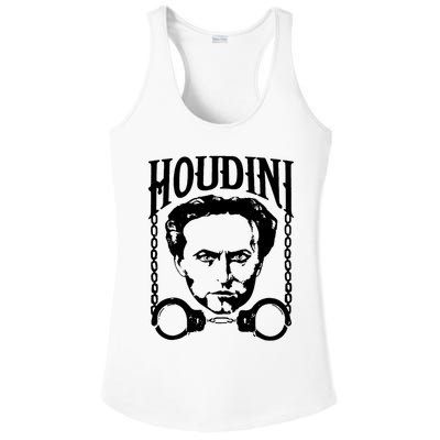 Harry Houdini Magician Harry Houdini Las Vegas Shirt Circus Freak Ladies PosiCharge Competitor Racerback Tank