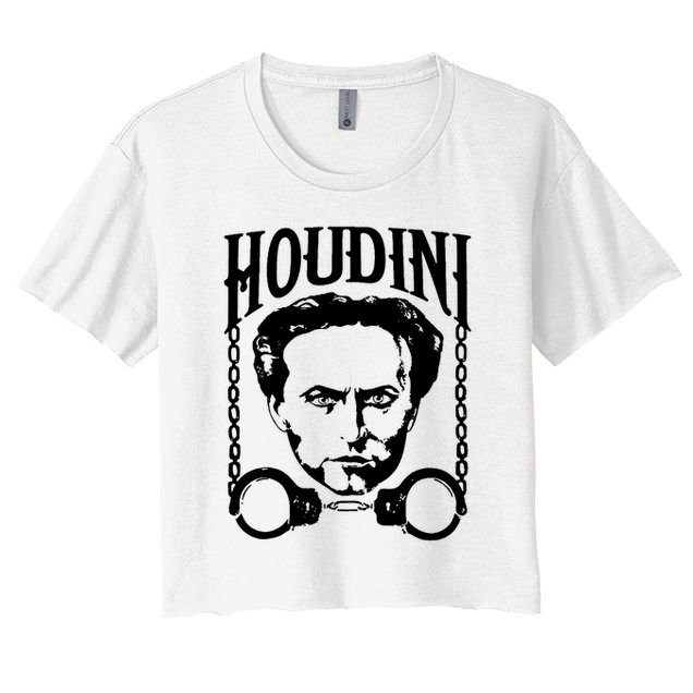 Harry Houdini Magician Harry Houdini Las Vegas Shirt Circus Freak Crop Top
