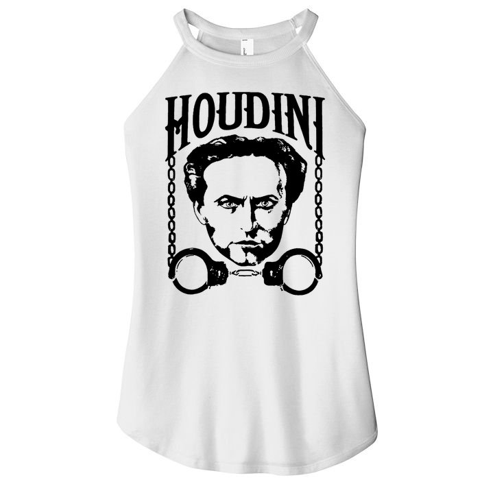 Harry Houdini Magician Harry Houdini Las Vegas Shirt Circus Freak Women's Perfect Tri Rocker Tank
