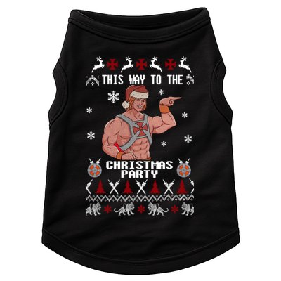 HD He Man This Way To The Christmas Party Ugly Doggie Tank