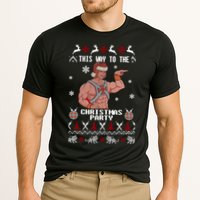 HD He Man This Way To The Christmas Party Ugly Cooling Performance Crew T-Shirt